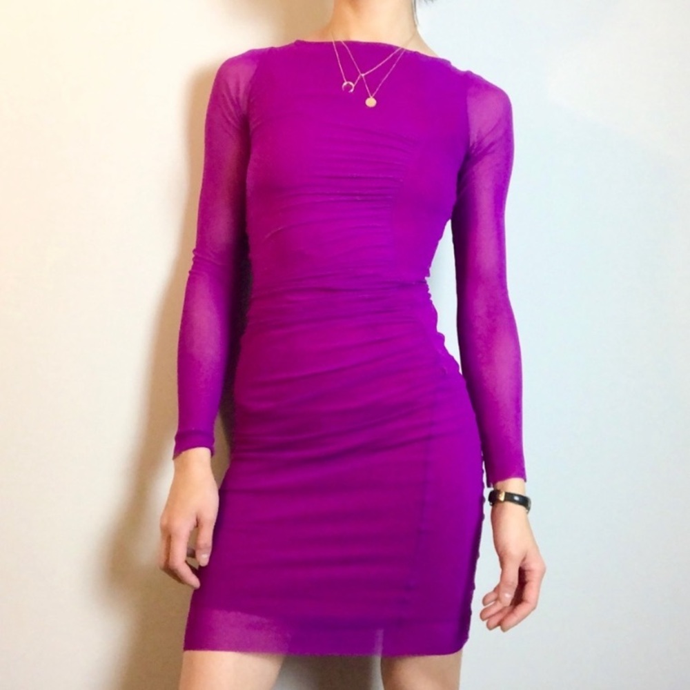 Jean Paul Gaultier Soleil fuchsia 90’s dress